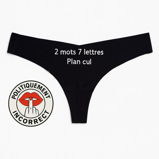 2 Mots ,7 lettres plan cul Tanga Femme
