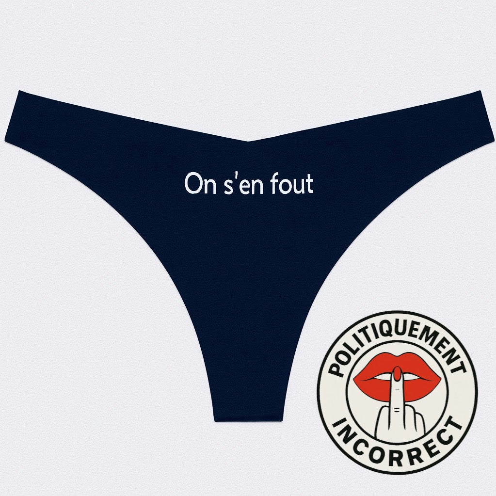 On s’en fout Tanga femme