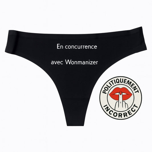 En concurrence avec Womanizer Tanga Femme
