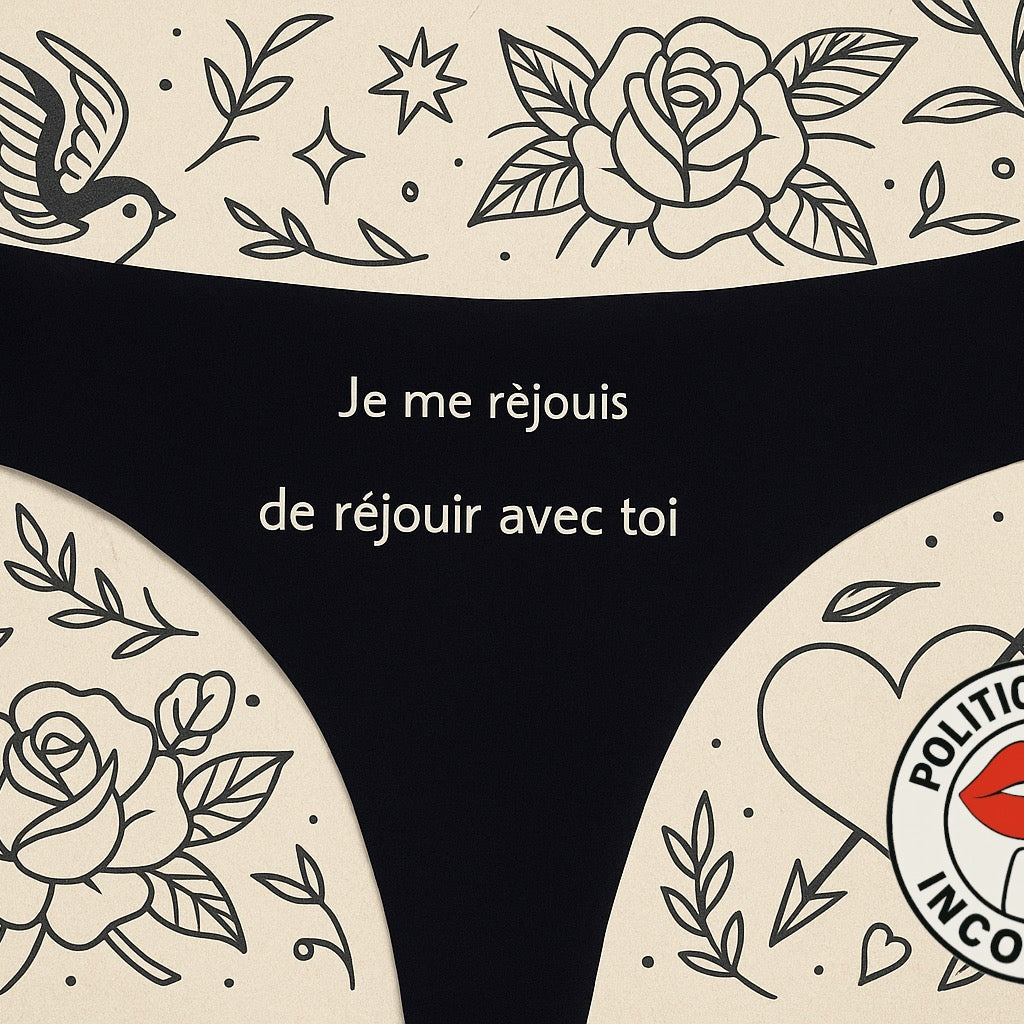 Faire du sport, mais avec un sportif. Tanga Femme