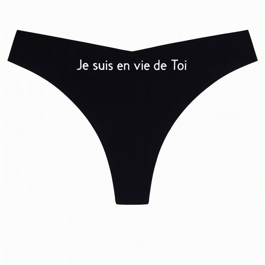 Je suis en vie de toi Tanga Femme