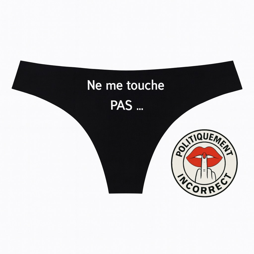 Ne me touche pas Tanga femme