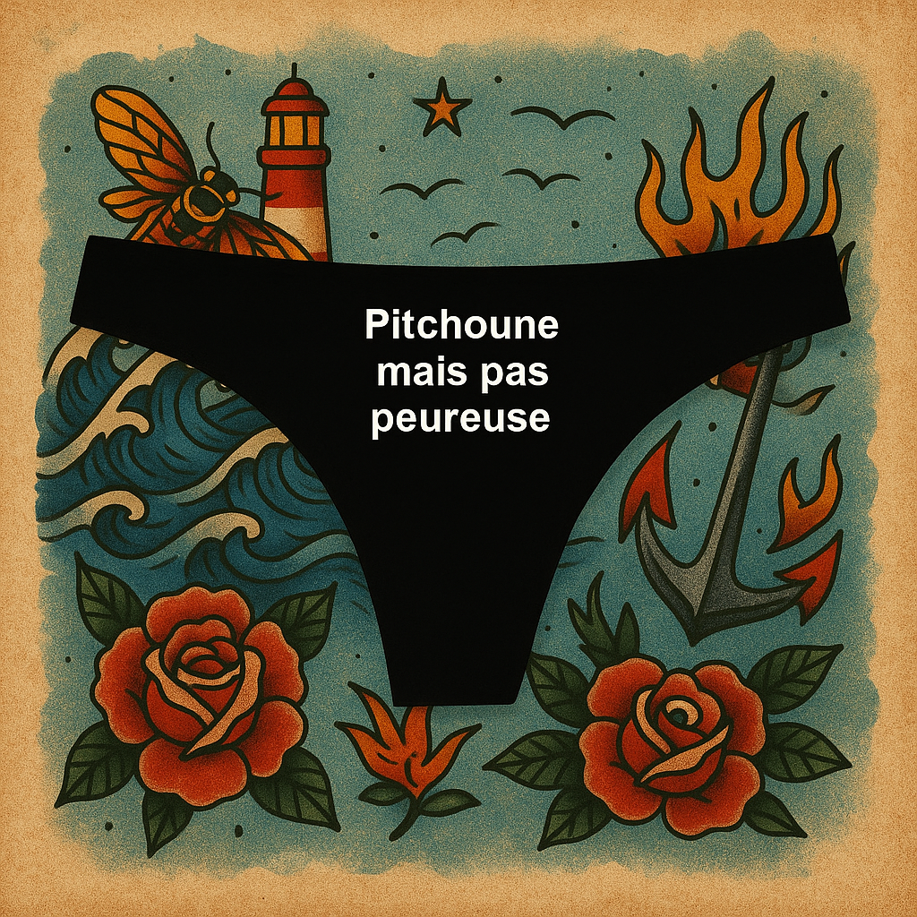 Pitchoune mais pas peureuse