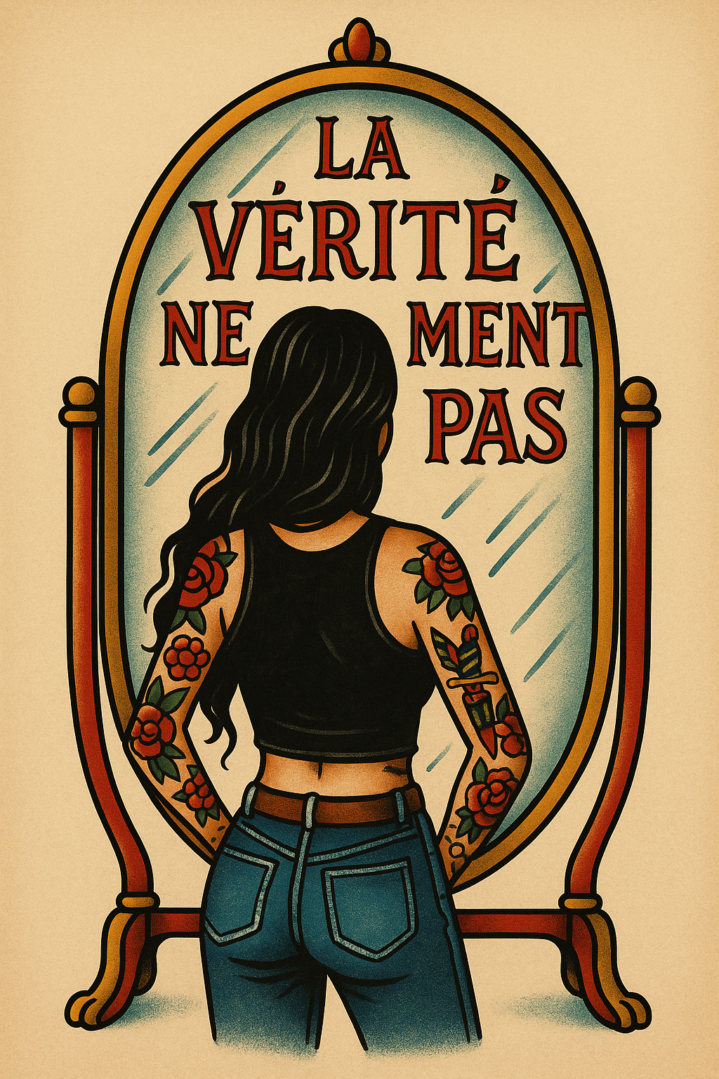 Dans le miroir, la vérité ne ment pas