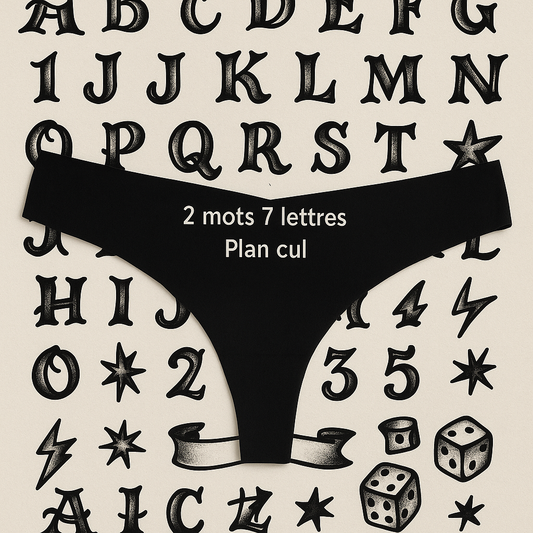 2 Mots ,7 lettres plan cul Tanga Femme