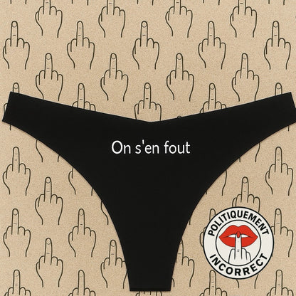 On s’en fout Tanga femme