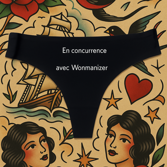 En concurrence avec Womanizer Tanga Femme