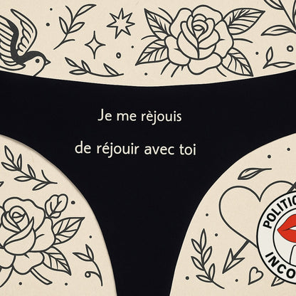 Faire du sport, mais avec un sportif. Tanga Femme